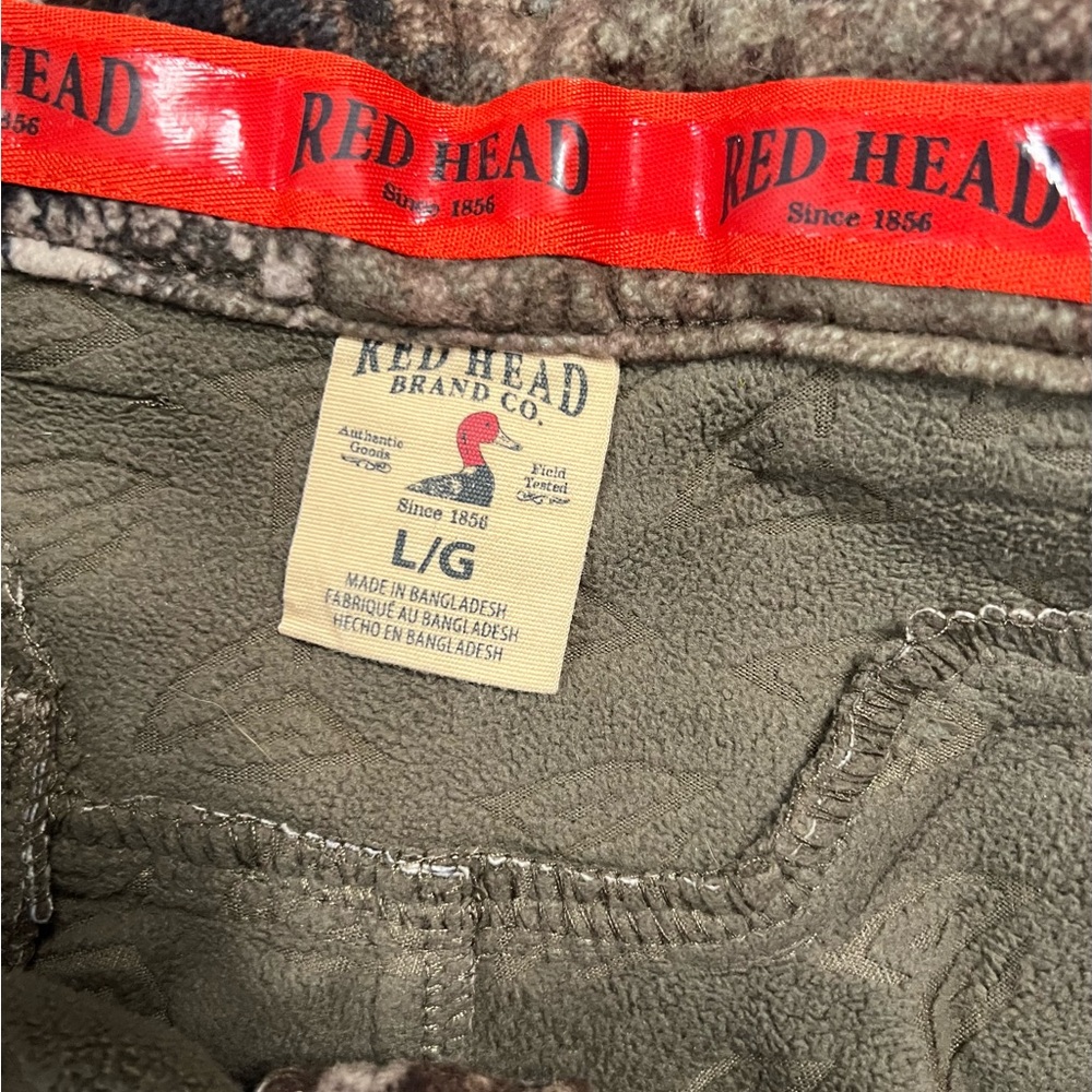 Red Head Camo Hunting Pants Size L/32 - Picture 4 of 9